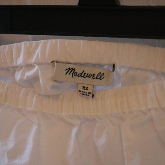 NWOT Madewell Embroidered Off-The-Shoulder Top - Picture 7 of 7